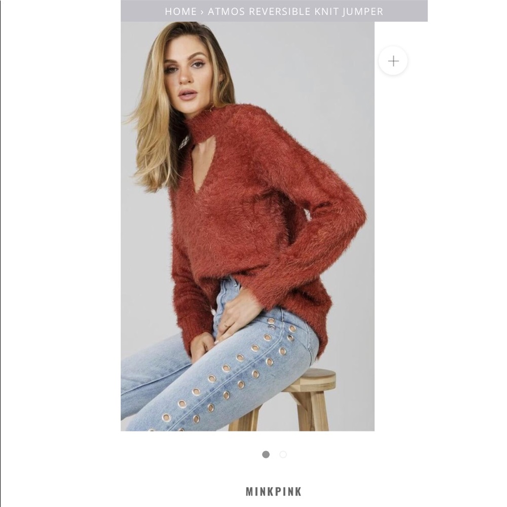 MinkPink Atmos Reversible sweater